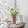 Vasos botas cerâmicas vaso criativo arranjo de flores em forma de desktop arte de mesa de mesa