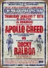 Sinal de lata de metal retro vintage quinta -feira, 1º de janeiro de 1976 Apollo Creed vs Rocky Balboa Aluminium Sign para decoração de parede de café em casa 8x1