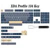 Accesorios XDA KeyCap Stargaze Dyesub KeyCaps para GK61/RK61/64/68/84/980/104 TECLADO MECÁNICO GMK CAP 7U 2.25U/2.75U SpaceBa SpaceBa