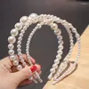 Clips de cheveux Pearl Hir Bnd Vintage Sn sstem Super Fairy Girl Upband Polydold Out Press Pressure Carte Lady Temperament Band Jewelry