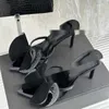 Slippers Crystal Suede Bowknot с высокими каблуками Женщины Bling Casual Casulate Open Party Shoes Summer Design для женских вечерних мулов