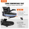 VeVor Ergonomic Office Chair med Slide Seat/ Mesh Seat/ Justerbar ländryggstöd Vinkel och höjd Justerbar hemmakontorsstol