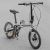 Westbike -Fahrrad -Pedale zum Falten von Fahrrad MTB Road Bike Schnellfreisetzungsreflexion Aluminium 3 Lager Pedal Radsportzubehör