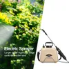 5L Electric Sprayer Telescopic Handle Garden Irrigation Sprinklers 360 Rotating Nozzle with Shoulder Strap Garden Watering Tool 240403