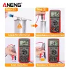 Aneng DT9205A-12 1999 Telt digitale multimeter AC/DC-spanningstroom Tester Elektrische testmeter Profesional Analog Multimetro