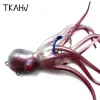 TKAHV 1 PC 20 cm 200g Octopus Metal Jig Testa Testa Pesca morbida Guida a gancio tagliente Coda SALT AWACH AWACHIO ROCCHI ROCCIA BASSIONE SWACE TACKLE