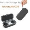 Sac de rangement d'accessoires pour INSTA360 GO3 Portable léger sac à main Portant Small Sac de suspension GO3 SET COMBO CAPER CAPE ACCESSOIR CAME CAME