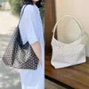 Designer Hobo Tote Combinente Novo bolsa de compras zíper de grande capacidade ombro único Bolsa de bolsa para mulheres de ombro único Mulheres