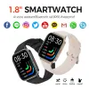 2023 Smart Watch Android Téléphone 1.83 '' Inch Color Screen Bluetooth appelez le sang Oxygène / surveillance de pression Smart Watch Women Men