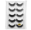 5pairsset 3d vison faux cils G800 MAINMATED PLASTIQUE NATUAL NOIR COTTON FULLE FULLE FREE FAKE FALT EYE LASHES9929217