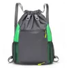 Einkaufstaschen String Rucksack Kordelstring -Beutel Reisen Multifunktional mit hoher Kapazität wasserdichte Outdoor -Sportarten für Studenten Basketball