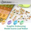 USTAR UA-93001~04 Graphic Embossing Model Scene Leaf Maker Assembly Model Building Tool for Military Model Hobby DIY Accessories