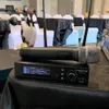 Microfoni Vero diversità Sistema microfono wireless Siept MIC singolo con microfono con scansione automatica UHF MIC DYNAMIC DYNAMIC per la chiesa PTU-1U 240408