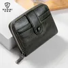 Fashionable Multi Card Wallet Unisex Zipper PU Leather Zero Wallet Card Bag