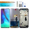 Para Motorola Moto G Stylus 2020 LCD Muestra de la pantalla táctil Conjunto con marco para Moto G Stylus Display FD95173997