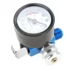 G1/4inch Spray Gun Regulator Air Pressure Regulator Spray Paint Adjustable Gauge Tool Accessory Thread Port Car Auto Repair