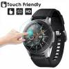 5pcs Smart Watch Screen Protektor Durchmesser 27mm 26 mm 28 mm 31 mm 30 mm 29 mm 25 mm 24 mm 23mm 23 mm geschaltetes Glas HD Clear Protective Film