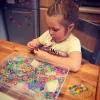 600pcs Colorful Rubber Loom Bands Refill Kit for Boy Girl DIY Craft Gift Set Rubber Band Loom Make Bracelet Children's Toys
