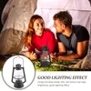 Titulares de vela Lâmpada de mesa de lâmpada portátil tenda de luz de camping portátil tendas de lanterna em massa de casamento de casamento de pendurar alça de dossel handheld