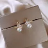 Orecchini per borchie Fashion Cute Bird Pearl for Woman Personality Bello Ladies Party Gifts Accessori Abbigliamento