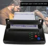 2 типа портативный A5 A4 Paper Tattoo Trance Trancil Tempil Printer Machine Black Permant Makeup Tattoo Savenes9328914