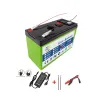 Batterie 12V 100AH 18650 Batterie au lithium Batterie rechargeable pour l'énergie solaire Batterie de véhicule + 12,6v3a Chargeur