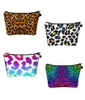 Women Makeup Bags Leopard Pattern Cosmetic Bag Travel Toiletry Handbag Printed Zipper Make Up Pouch Fashion Clutch Storage Case YF9986469