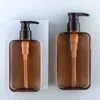 Butelki do przechowywania 200/300 ml pchnięcia płyn do butelek prysznicowy żel do napełniania płynnego szamponu do mycia ciała pojemnik łazienkowy