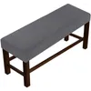 Stol täcker stretchbänk täcker spandex super mjuk elastisk matsal för hemmet levande sovrum piano