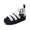 Designer sandals platform slippers men women roman style slim sandals black white pink fashion platform GAI classic buckle size 35-45 Gladiator