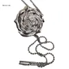 Pendant Necklaces B36D Women Rose Necklace/ Waist Chain For Masquerades Adjustable Choker Jewelry