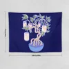 Tapestries Peach Tree Tapestry Cute Room Decor Aesthetic Decoration