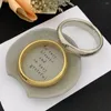 Bangle European And American Fashion Retro Smooth Face Bracelet