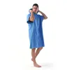 Surf Poncho Changing Toule avec Hood Microfiber Beach Backet Bath Bath Sweel Sweet WetSuit Beach Poncho