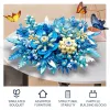 Star Bunte Blumensee Bausteine/Haus Zimmer Dekorative Blumen Montage Modell/Plastikspielzeug für Jungen Kinder Erwachsene Geschenk