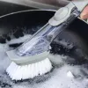 Langhandtopf Pinsel Schale Wäsche Reinigungsbürste Seife Spender Küche Spüle Wäsche Automatische Schwamm Sponge Spülmaschine Pinsel
