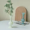 Vases Decorative Terrarium Vase Of Flowers Modern Design Nordic Style Novelty Aesthetic Art Pots De Fleurs Home Accessories