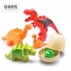 Grands blocs de construction Zoo Animal Dinosaure Marine Créature Modeling Horse Cat Cat Fish compatible avec LEGO DUPLO BRICKS