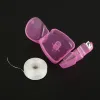 1 ~ 10 st 50m Portable Floss Care Picks Tandrengöringsverktyg med fall PRAKTISK HÄLSA HYGIENE Supplies Oral Care