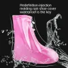 1Pair Quality Shoes Cover Rain Waterproof vuxna barnskor skyddare Regnstövlar Icke-halk Rainy Shoe Cover Water Proof Shoes