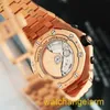 Zwitserse AP pols Watch Royal Oak Offshore Series Box Certificate Automatische machines Rose Gold Mens Watch 26470or