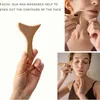 Massager faccia Massager Rolle per faccia in legno Mini Legno Legno Meridiano Meridiano Kit Roll del viso.