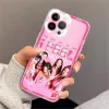 KPOP G- (G) iPhone 11 12 Mini 13 14 Pro Max Transparent Shell 용 I-Dle Gidle Phone Case Case