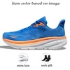 Hoka Clifton 9 Hokas Bondi 8 Running Shoes Womens Mens Kawana Mesh Trainers Cloud White Black Pink Blue Free People【code ：L】Runners Sports Sneakers