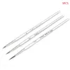 3pcs 0 00 000 Hook Line Pen Professional Fine Tip Drawing Brosses pour l'acrylique