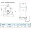 Coronwater 75 Gpd Self Priming RO Water Booster Pump in Reverse Osmosis System for Well, Storage Tank SP2766