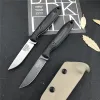 Esee stenvättad DC53 stål mini fast blad utomhus överlevnad jaktkniv edc taktisk militär utrustning gåva med kydex mantel