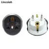 Adaptateur de la prise UE Universal 16A CONVERTER EU 2 BOSSE ROUNDE AU UK CN US TO EU SOBLET WALL AC 250V ADAPTER DE VOYAGE