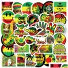 Autocollants pour enfants 50pcs chanteur reggae rock music guitare voiture ordinateur portable moto vélo