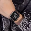 YIKAZE Sports Men Watch 3Bar Waterproof Calendar Countdown LED Electronic Wristwatches Clock Digital Watch for Man Student Kids